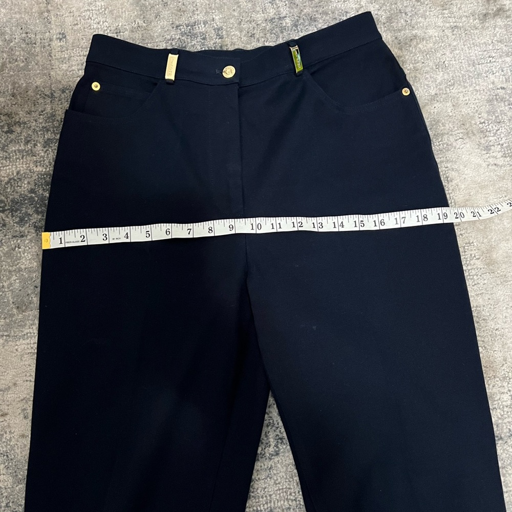 ST.JOHN Sport pant by Marie Gray in navy 10. - Picture 10 of 11
